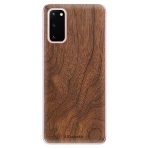 Odolné silikónové puzdro iSaprio - Wood 10 - Samsung Galaxy S20