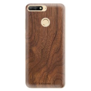 Odolné silikónové puzdro iSaprio - Wood 10 - Huawei Y6 Prime 2018