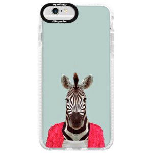 Silikónové púzdro Bumper iSaprio - Zebra 01 - iPhone 6 Plus/6S Plus