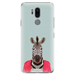 Plastové puzdro iSaprio - Zebra 01 - LG G7