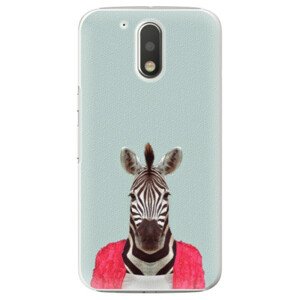 Plastové puzdro iSaprio - Zebra 01 - Lenovo Moto G4 / G4 Plus