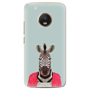 Plastové puzdro iSaprio - Zebra 01 - Lenovo Moto G5 Plus