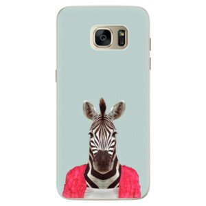 Silikónové puzdro iSaprio - Zebra 01 - Samsung Galaxy S7