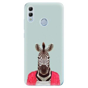 Odolné silikonové pouzdro iSaprio - Zebra 01 - Huawei Honor 10 Lite