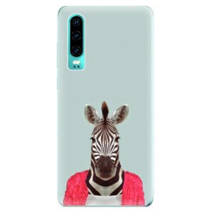 Odolné silikonové pouzdro iSaprio - Zebra 01 - Huawei P30