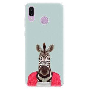 Silikónové puzdro iSaprio - Zebra 01 - Huawei Honor Play