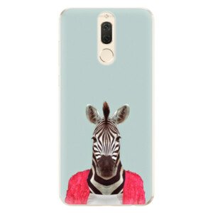 Odolné silikónové puzdro iSaprio - Zebra 01 - Huawei Mate 10 Lite