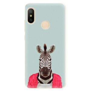 Odolné silikónové puzdro iSaprio - Zebra 01 - Xiaomi Mi A2 Lite