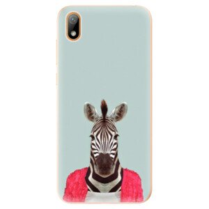 Odolné silikónové puzdro iSaprio - Zebra 01 - Huawei Y5 2019