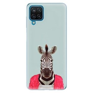 Odolné silikónové puzdro iSaprio - Zebra 01 - Samsung Galaxy A12