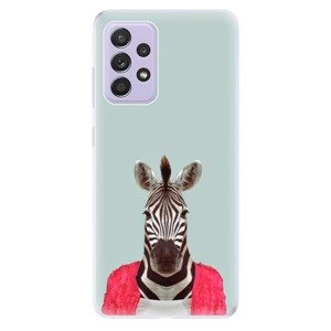 Odolné silikónové puzdro iSaprio - Zebra 01 - Samsung Galaxy A52/A52 5G