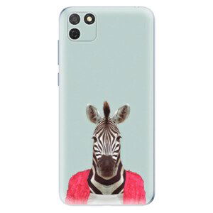 Odolné silikónové puzdro iSaprio - Zebra 01 - Honor 9S