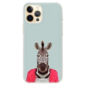 Odolné silikónové puzdro iSaprio - Zebra 01 - iPhone 12 Pro