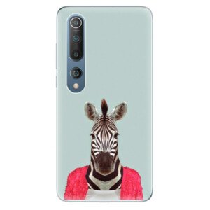 Odolné silikónové puzdro iSaprio - Zebra 01 - Xiaomi Mi 10 / Mi 10 Pro