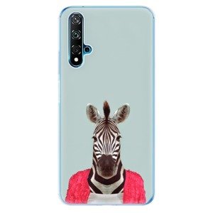 Odolné silikónové puzdro iSaprio - Zebra 01 - Huawei Nova 5T