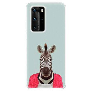 Odolné silikónové puzdro iSaprio - Zebra 01 - Huawei P40 Pro