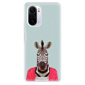 Odolné silikónové puzdro iSaprio - Zebra 01 - Xiaomi Poco F3