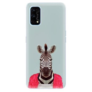 Odolné silikónové puzdro iSaprio - Zebra 01 - Realme 7 Pro