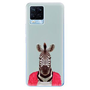 Odolné silikónové puzdro iSaprio - Zebra 01 - Realme 8 / 8 Pro