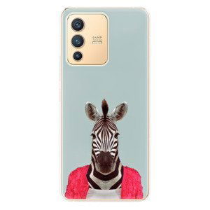 Odolné silikónové puzdro iSaprio - Zebra 01 - Vivo V23 5G