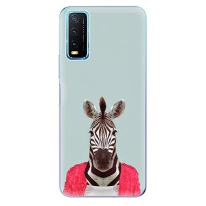 Odolné silikónové puzdro iSaprio - Zebra 01 - Vivo Y20s