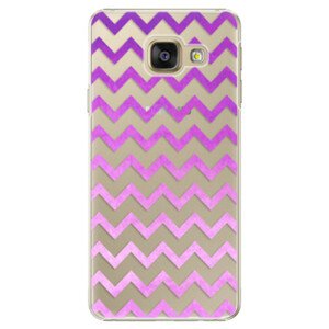 Plastové puzdro iSaprio - Zigzag - purple - Samsung Galaxy A3 2016