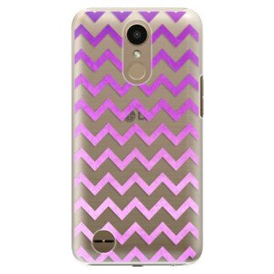 Plastové puzdro iSaprio - Zigzag - purple - LG K10 2017