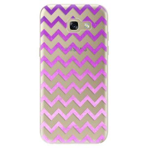 Odolné silikónové puzdro iSaprio - Zigzag - purple - Samsung Galaxy A5 2017