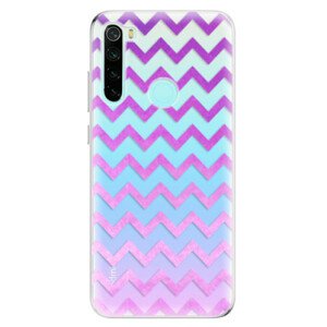 Odolné silikónové puzdro iSaprio - Zigzag - purple - Xiaomi Redmi Note 8