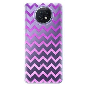 Odolné silikónové puzdro iSaprio - Zigzag - purple - Xiaomi Redmi Note 9T