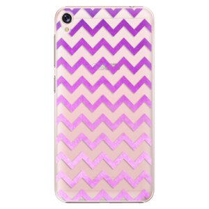 Plastové puzdro iSaprio - Zigzag - purple - Asus ZenFone Live ZB501KL