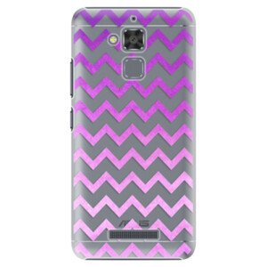 Plastové puzdro iSaprio - Zigzag - purple - Asus ZenFone 3 Max ZC520TL