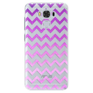 Plastové puzdro iSaprio - Zigzag - purple - Asus ZenFone 3 Max ZC553KL