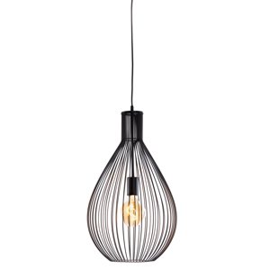 Moderne hanglamp zwart - Larry