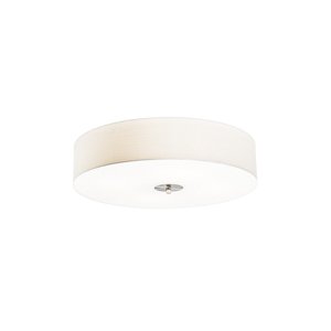 Vidiecka stropná lampa biela 50 cm - Drum Juta