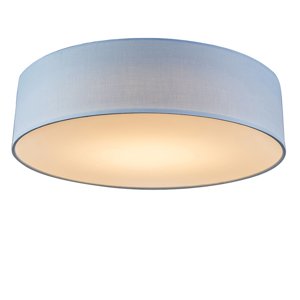 Stropná lampa modrá 40 cm vrátane LED - Drum LED