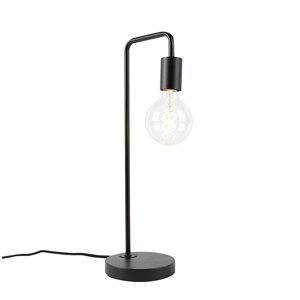 Moderná čierna stolná lampa - Facil