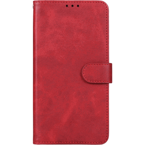 Diárové puzdro na Motorola Moto G54 5G Leather Book červené