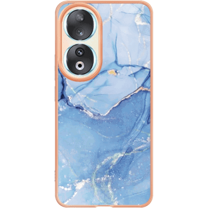 Silikónové puzdro na Honor 90 5G Design TPU marble modré