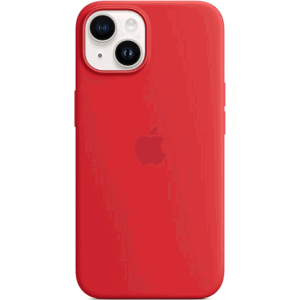 Silikónové puzdro Apple na Apple iPhone 14 MPRW3ZM/A Silicone Case with MagSafe (PRODUCT)Red