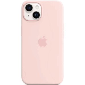 Silikónové puzdro Apple na Apple iPhone 14 MPRX3ZM/A Silicone Case with MagSafe Chalk Pink