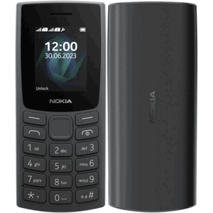 Nokia 105 4G (2023), Dual SIM, Charcoal - SK distribúcia