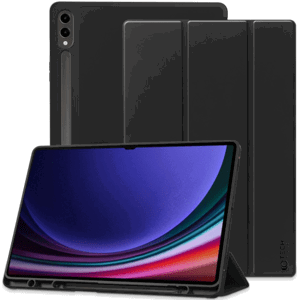 Diárové puzdro na Samsung Galaxy Tab S9 FE+ Plus 12.4 Tech-Protect SmartCase Pen čierne