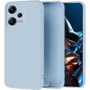 Silikónové puzdro na Xiaomi Redmi Note 12 5G/POCO X5 5G Tech-Protect Icon svetlo modré