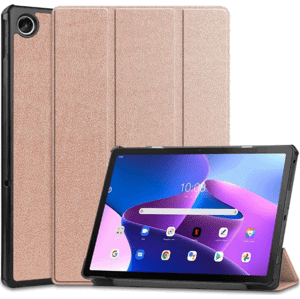 Diárové puzdro na Lenovo Tab M10 Plus 10.6 3rd Gen Tech-Protect Smartcase Rose Gold