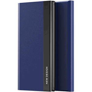 Diárové puzdro na Xiaomi Redmi 13C/Poco C65 Slide Book tmavo modré