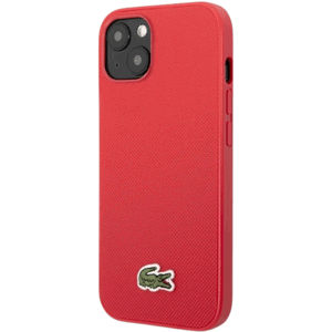 Plastové puzdro Lacoste na Apple iPhone 14 Plus LCHCP14MPVCR Iconic Petit Pique Logo červené