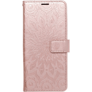 Diárové puzdro na Samsung Galaxy A15 5G A156 MEZZO mandala rose gold