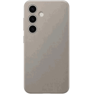 Plastové puzdro Samsung na Samsung Galaxy S24 5G S921 GP-FPS921HCAAW Vegan Leather Cover Taupe