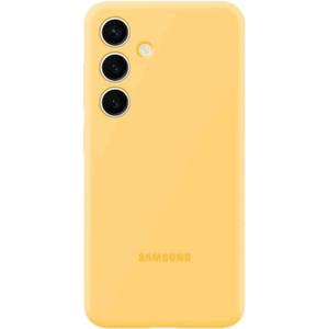 Silikónové puzdro Samsung na Samsung Galaxy S24 5G S921 EF-PS921TYE Silicone Cover žlté